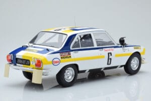 Peugeot 504 Ti #6 H. Mikkola / A. Hertz Rally Morocco 1975 IXO 1:18 18RMC044A Metalli — kuva 2 / 6