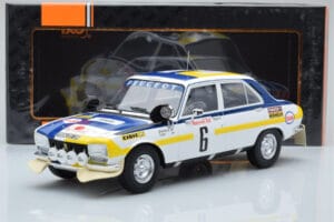Peugeot 504 Ti #6 H. Mikkola / A. Hertz Rally Morocco 1975 IXO 1:18 18RMC044A Metalli — kuva 6 / 6