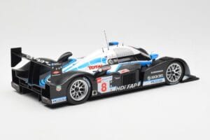 Peugeot 908 HDI FAP LMP1 #8 M. Lamy / S. Sarrazin / A. Wurz 5th Place 24 Hours of Le Mans 2008 Minichamps 1:18 150081208 Meta — kuva 2 / 6