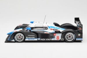 Peugeot 908 HDI FAP LMP1 #8 M. Lamy / S. Sarrazin / A. Wurz 5th Place 24 Hours of Le Mans 2008 Minichamps 1:18 150081208 Meta — kuva 3 / 6