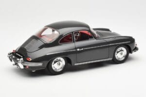 Porsche 356B 2000 GS Carrera 2 Harmaa GT Spirit 1:18 GT793 Hartsi — kuva 2 / 6