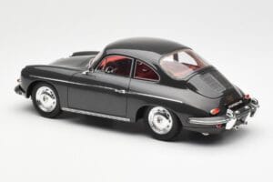 Porsche 356B 2000 GS Carrera 2 Harmaa GT Spirit 1:18 GT793 Hartsi — kuva 5 / 6