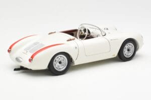 Porsche 550 Spyder 70 Vuotta Edition Valkoinen Schuco 1:18 450033300 Metalli — kuva 3 / 8
