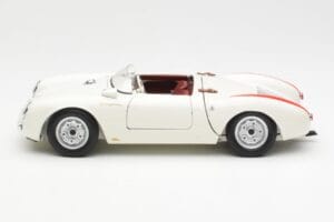 Porsche 550 Spyder 70 Vuotta Edition Valkoinen Schuco 1:18 450033300 Metalli — kuva 4 / 8