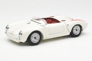 Porsche 550 Spyder 70 Vuotta Edition Valkoinen Schuco 1:18 450033300