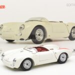 Porsche 550 Spyder 70 Vuotta Edition Valkoinen Schuco 1:18 450033300 - image 8 of 8
