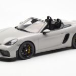 Porsche 718 Spyder Crayon Harmaa GT Spirit 1:18 GT436