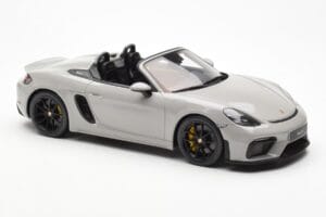 Porsche 718 Spyder Crayon Harmaa GT Spirit 1:18 GT436 Hartsi — kuva 4 / 6