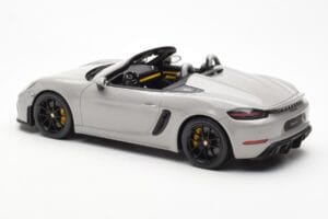Porsche 718 Spyder Crayon Harmaa GT Spirit 1:18 GT436 Hartsi — kuva 5 / 6
