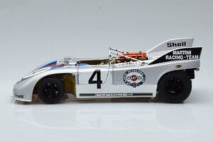 Porsche 908/03 #4 V. Elford / G. Larrousse 1000km Nurburgring 1971 AUTOart 1:18 87181 Metalli — kuva 4 / 8