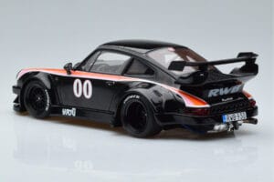 Porsche 911 930 RWB Yaju Musta GT Spirit 1:18 GT413 Hartsi — kuva 5 / 6