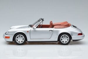Porsche 911 964 Carrera 2 Avoauto Hopea Norev 1:18 187330 Metalli — kuva 4 / 7