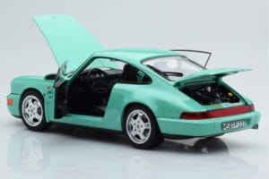 Porsche 911 964 Carrera 2 Mint Vihreä Norev 1:18 187327 Metalli — kuva 3 / 8