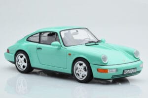 Porsche 911 964 Carrera 2 Mint Vihreä Norev 1:18 187327 Metalli — kuva 6 / 8