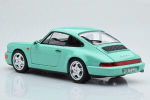 Porsche 911 964 Carrera 2 Mint Vihreä Norev 1:18 187327 Metalli — kuva 7 / 8