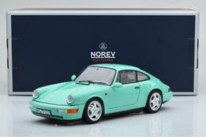 Porsche 911 964 Carrera 2 Mint Vihreä Norev 1:18 187327 Metalli — kuva 8 / 8