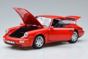 Porsche 911 964 Carrera 2 Punainen Norev 1:18 187320 Metalli — kuva 2 / 7