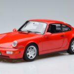 Porsche 911 964 Carrera 2 Punainen Norev 1:18 187320 Metalli