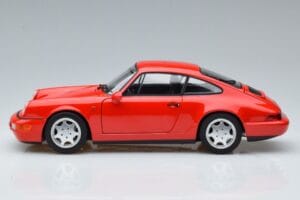Porsche 911 964 Carrera 2 Punainen Norev 1:18 187320 Metalli — kuva 4 / 7