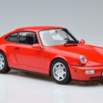 Porsche 911 964 Carrera 2 Punainen Norev 1:18 187320 Metalli - image 5 of 7