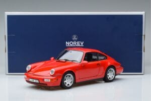 Porsche 911 964 Carrera 2 Punainen Norev 1:18 187320 Metalli — kuva 7 / 7