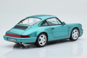 Porsche 911 964 Carrera 2 Wimbledon Vihreä Norev 1:18 187329 Metalli — kuva 4 / 8