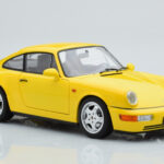 Porsche 911 964 Carrera 2 Keltainen Norev 1:18 - image 6 of 8