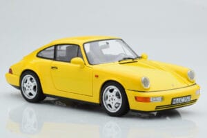 Porsche 911 964 Carrera 2 Keltainen Norev 1:18 187328 Metalli — kuva 6 / 8