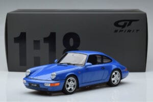 Porsche 911 964 Carrera RS 3.6 Sininen GT Spirit 1:18 GT887 Hartsi — kuva 6 / 6
