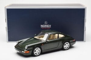 Porsche 911 964 Carrera 4 Vihreä Metallic Asia Exclusive Norev 1:18 187326 Metalli — kuva 8 / 8