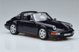 Porsche 911 964 Carrera 4 Targa Sininen Norev 1:18 187340 Metalli — kuva 6 / 8