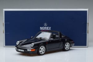 Porsche 911 964 Carrera 4 Targa Sininen Norev 1:18 187340 Metalli — kuva 8 / 8