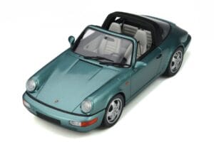 Porsche 911 964 Carrera 4 Targa Vihreä GT Spirit 1:18 GT805 Hartsi — kuva 5 / 8