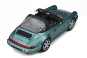 Porsche 911 964 Carrera 4 Targa Vihreä GT Spirit 1:18 GT805 Hartsi — kuva 6 / 8