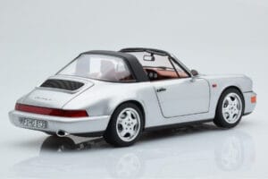 Porsche 911 964 Carrera 4 Targa Polar Hopea Norev 1:18 187342 Metalli — kuva 5 / 9