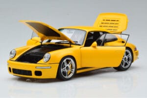 Porsche 911 964 RUF CTR Anniversary Blossom Keltainen Almost Real 1:18 880301 Metalli — kuva 2 / 8