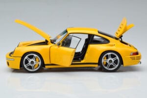 Porsche 911 964 RUF CTR Anniversary Blossom Keltainen Almost Real 1:18 880301 Metalli — kuva 4 / 8