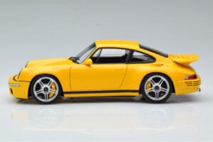 Porsche 911 964 RUF CTR Anniversary Blossom Keltainen Almost Real 1:18 880301 Metalli — kuva 5 / 8