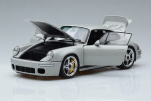 Porsche 911 964 RUF SCR Chalk Harmaa Almost Real 1:18 880204 Metalli — kuva 2 / 7