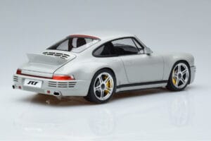 Porsche 911 964 RUF SCR Chalk Harmaa Almost Real 1:18 880204 Metalli — kuva 3 / 7