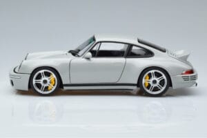 Porsche 911 964 RUF SCR Chalk Harmaa Almost Real 1:18 880204 Metalli — kuva 4 / 7