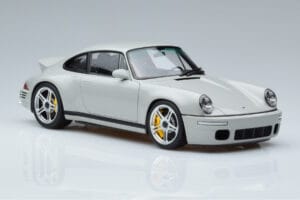 Porsche 911 964 RUF SCR Chalk Harmaa Almost Real 1:18 880204 Metalli — kuva 5 / 7