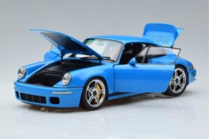Porsche 911 964 RUF SCR Mexico Sininen Almost Real 1:18 880202 Metalli — kuva 2 / 10
