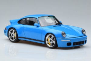 Porsche 911 964 RUF SCR Mexico Sininen Almost Real 1:18 880202 Metalli — kuva 6 / 10