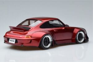 Porsche 911 964 RWB Duck Tail Candy Apple GT Spirit 1:18 GT759 Hartsi — kuva 2 / 6