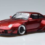 Porsche 911 964 RWB Duck Tail Candy Apple GT Spirit 1:18 GT759 Hartsi