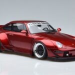 Porsche 911 964 RWB Duck Tail Candy Apple GT Spirit 1:18 GT759 Hartsi - image 4 of 6