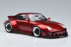 Porsche 911 964 RWB Duck Tail Candy Apple GT Spirit 1:18 GT759 Hartsi — kuva 4 / 6