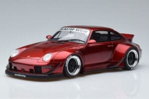 Porsche 911 964 RWB Duck Tail Candy Apple GT Spirit 1:18 GT759 Hartsi