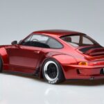 Porsche 911 964 RWB Duck Tail Candy Apple GT Spirit 1:18 GT759 Hartsi - image 5 of 6